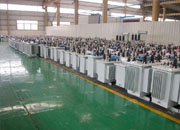 鹤壁油浸式变压器成品车间